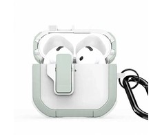 DUX DUCIS PECP - TPU+PC apsauginis dėklas skirtas AirPods 4 baltas žalias