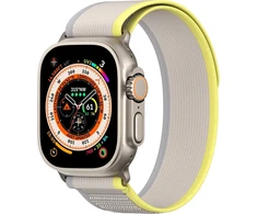 Sport Velcro Apyrankė Apple Watch 9 / 8 / 7 / 6 / SE / 5 / 4 / 3 / 2 / 1 (38, 40, 41 mm) Dux Ducis Apyrankė YJ Version - geltonos spalvos