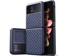 Dux Ducis Venice dėklas skirtas Samsung Z Flip 3 5G, mėlynas