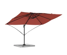 Skėtis nuo saulės 351 x 250 x 260 cm Poliesteris ir aliuminis