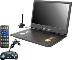 Vaizdo grotuvas DVD grotuvas Reflexion DVD1424 przenośny DVD-Player 14'' Ekranas