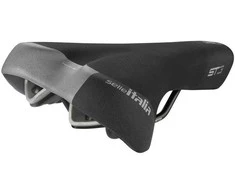 Dviratis SELLE ITALIA SPORTOURING ST 3 S (idmatch S1), Fec lydinio bėgeliai, lengvas gelis, 444 g (NAUJAS 2025 m.)