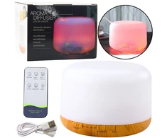 Lean Oro drėkintuvas su aromaterapija ir LED apšvietimu, 300 ml