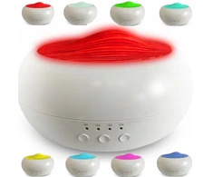 Drėkintuvas Nawilżacz Ultragarsinis aromato difuzorius AromaZen, 250 ml, 8 spalvų LED, 12 W