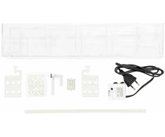 Dymo Aqua Natura, viršutinis filtras, akvariumui, penkių kamerų, 410x105x80mm