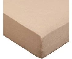 Okko Dymo BED SHEET POLYCOTT 120X200+25CM SAND603
