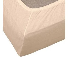 Okko Dymo BED SHEET POLYCOTT160X200+25CM SAND603