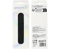 Dymo Amazfit dirželis Fluoroelastomer Series 22mm juodas