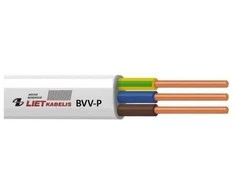 Lietkabelis Kabelis BVV-P, 3 x 2,5 mm²
