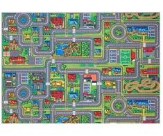 Rebel Roads Žaidimų kilimėlis - Miesto kelias - 140 x 200 cm