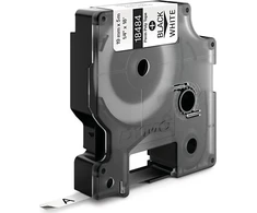 Dymo Poliesterio juosta spausdintuvams truko 19mm x 5,5m juoda ant balto S0718220 18484 - 18484