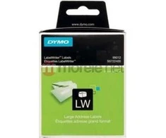 Dymo S0722400 juosta (juoda balta)