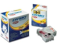 DYMO D1 Standard – juodas ant geltono – 12 mm, juodas ant geltono, poliesteris, Belgija, -18–90 °C, DYMO, LabelManager, LabelWriter 450 DUO