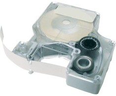 Dymo 12MM BALTOS PERMANENTĖS KLIPOS VINILO JUOSTOS