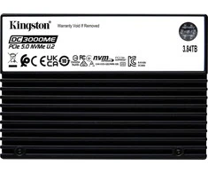 „Kingston Technology“ 3,84 TB DC3000ME U.2 PCIe 5.0 NVMe TCG Opal Enterprise SSD diskas