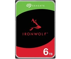 SEAGATE NAS HDD 6TB IronWolf 5400rpm 6Gb/s SATA 256MB talpykla 3,5 colio