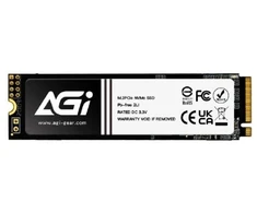 Dysk SSD AGI Technology SSD PCIE G3 M.2 NVME 256GB/AI198 AGI256G16AI198-CB AGI