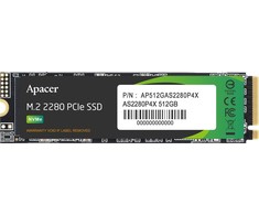 Crucial APACER AS2280P4X 512GB PCIE 3.0 NVME, M.2 2880, SSD