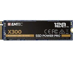 SSD Emtec X300 Power Pro 128GB M.2 2280 PCI- E x4 Gen3 NVME (ECSSD128GX300)