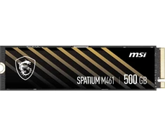 Dysk SSD MSI Spatium M461 500GB M.2 2280 PCI-E x4 Gen4 NVMe (S78-440K260-P83)