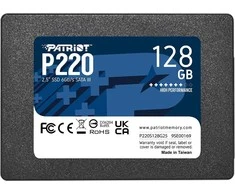PATRIOT P220 128GB SATA3 2.5" SSD