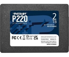 PATRIOT P220 SSD 2TB SATA 550/500MB/s