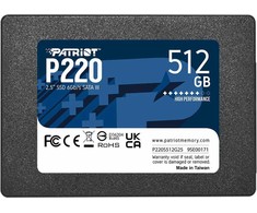 SMD Patriot P220 512GB 2,5 colio SATA III (P220S512G25)