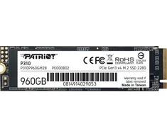PATRIOT P310 960GB M2 2280 PCIe SSD NVME
