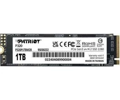PATRIOT P320 512GB M.2 2280 PCIE SSD