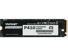 SSD diskas Patriot P410 4TB M.2 2280 PCI-E x4 Gen4 NVMe (P410P4TBM28H)