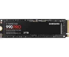 SSD diskas Samsung 990 PRO 2TB M.2 2280 PCI-E x4 Gen4 NVMe (MZ-V9P2T0BW)