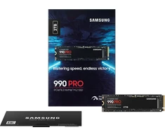 SSD diskas Samsung 990 PRO 2TB M.2 2280 PCI-E x4 Gen4 NVMe (MZ-V9P2T0BW)
