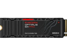 „SanDisk Optimus GX PRO 850X SSD“ diskas – SSD – užšifruotas – 2 TB – vidinis – M.2 2280 S3-M (M.2 2280 S3-M) – PCIE 4.0 x4 (NVME) – TCG Opal Encryption 2.01 – integruotas radiatorius (SDSP81200TAH-000E0)