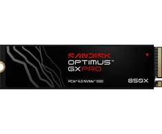 Dysk SSD SanDisk Optimus GX PRO 850X - SSD - zaszyfrowany - 4 TB - wewnętrzny - M.2 2280 D5-M (M.2 2280 D5-M) - PCIE 4.0 x4 (NVME) - TCG Opal Encryption 2.01