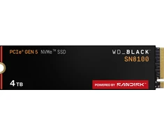 Western Digital Dysk SSD SanDisk SN8100 4TB M.2 2280 PCI-E x4 Gen5 NVMe (WDS400T1X0M)