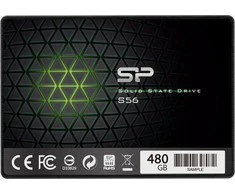 Silicon Power | S56 | 480 GB | SSD form factor 2.5" | Solid-state drive sąsaja SATA | Skaitymo greitis 560 MB/s | Rašymo greitis 530 MB/s