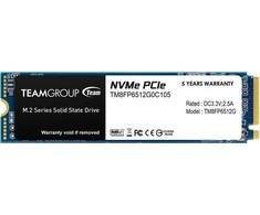 TEAM GROUP MP33 512GB PCIe Gen3 x4 NVMe M.2 SSD 1700/1400 MB/s