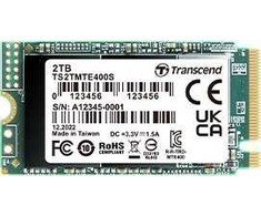 TRANSCEND 2TB M.2 2242 PCIe Gen3x4 NVMe 3D TLC DRAM-less