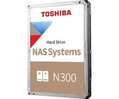 Toshiba N300 (didmeninė prekyba) 16 TB 3,5 colio SATA III (6 Gb/s) serverio diskas (HDWG51GUZSVA)