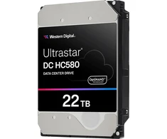 Sandisk Dysk WD Western Digital ULTRASTAR DC HC580 8,89cm 3,5 cal 22TB 7200RPM SATA 512E TCG NP3