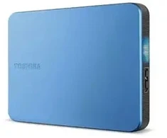 Kietasis diskas „Toshiba Canvio Flex 1TB Mėlyna“ išorinis HDD diskas (HDTX210EPCAA)