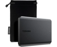 Toshiba Išorinis kietasis diskas Canvio Basics Excl (2.5" 4TB, USB3.2 Gen 1, Juodas)