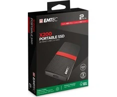 Kietasis diskas „Emtec SSD 3.2 Gen1 X200 2TB Power Plus“ nešiojamas diskas