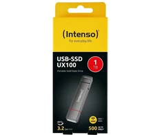 Intenso 3850460 Išorinis kietasis diskas SSD 1 TB USB Type-A / USB Type-C 3.2 Gen 1 (3.1 Gen 1) Antracitas