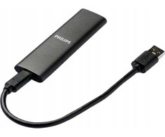 Kietasis diskas Philips Ultra Portable SSD 2TB Pilka išorinis SSD diskas (FM02SS030P/00)
