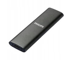 Kietasis diskas Dysk zewnętrzny SSD Philips Ultra Speed 500GB Pilka (FM50SS031P/00)