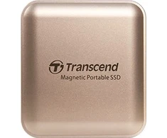 TRANSCEND 1TB Išorinis kietasis diskas SSD ESD420G USB 20Gbps Type C Magsafe Gold