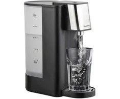 Dozownik Karšto vandens dozatorius, juodas su sidabriniais nerūdijančio plieno elementais, 2,5 l, klausberg, kb-7877