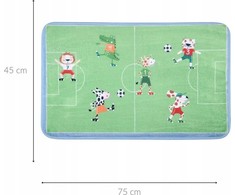 Dywany Turpol TURPOL Kilimėlis vaikams MARACANA futbolo kamuolys, 45 x 75 cm