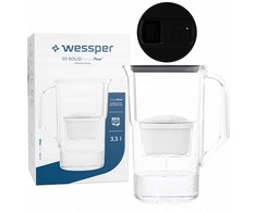 Filtravimo ąsotis Wessper D1 SOLID FutureFlow aquamax ąsotis (WES203-FF-BK)